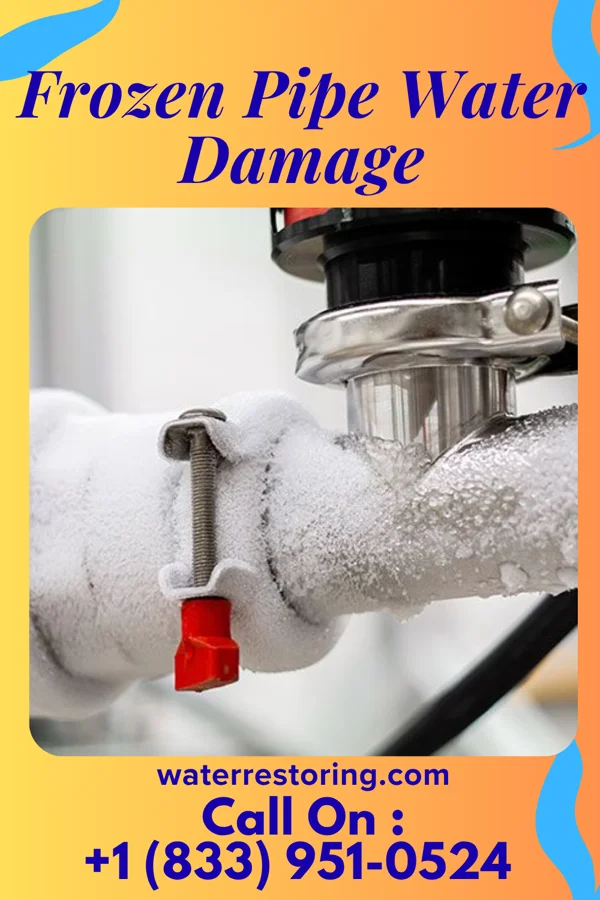 Frozen Pipe Water Damage in Tenstrike, MN